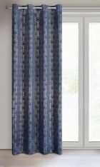 Eurofirany, zasłona zaciemniająca gotowa, Kaja, 135-250 cm, granatowy