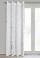 Eurofirany, zasłona zaciemniająca gotowa, Lani, 140-250 cm, biały