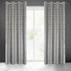 Eurofirany, zasłona zaciemniająca gotowa, laura, 140-250 cm, stalowy