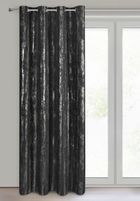 Eurofirany, zasłona zaciemniająca gotowa, Libi, 140-250 cm, czarny