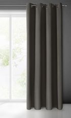 Eurofirany, zasłona zaciemniająca gotowa, Logan, 140-270 cm, grafitowy