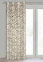 Eurofirany, zasłona zaciemniająca gotowa, Lucina, 140-250 cm, srebrny