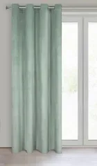 Eurofirany, zasłona zaciemniająca gotowa, Melanie, 140-250 cm, jasnomiętowy