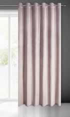 Eurofirany, zasłona zaciemniająca gotowa, Melanie, 140-250 cm, pudrowy