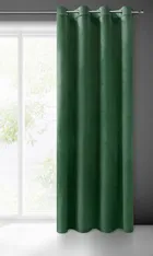 Eurofirany, zasłona zaciemniająca gotowa, Melanie, 140-250 cm, zielony