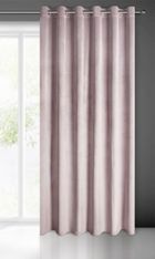 Eurofirany, zasłona zaciemniająca gotowa, Melanie, 215-250 cm, pudrowy