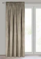 Eurofirany, zasłona zaciemniająca gotowa, Melanie, na taśmie, 140-270 cm, brązowy