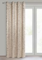 Eurofirany, zasłona zaciemniająca gotowa, Milena, 140-250 cm, beżowy