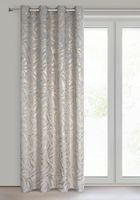 Eurofirany, zasłona zaciemniająca gotowa,, Milena, 140-250 cm, srebrny