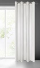 Eurofirany, zasłona zaciemniająca gotowa, Milo, 140-250 cm, biały