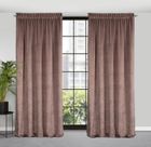 Eurofirany, zasłona zaciemniająca gotowa, na taśmie, Air, 140-270 cm, pudrowy róż