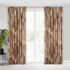 Eurofirany, zasłona zaciemniająca gotowa, na taśmie, Ella, 140-270 cm, ceglasty