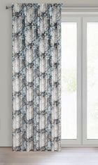 Eurofirany, zasłona zaciemniająca gotowa, na taśmie, Lucia, 140-270 cm, kremowy