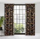 Eurofirany, zasłona zaciemniająca gotowa, na taśmie, Maroko, 140-270 cm, czarny