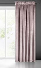 Eurofirany, zasłona zaciemniająca gotowa, na taśmie, Melanie, 140-270 cm, pudrowy