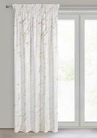 Eurofirany, zasłona zaciemniająca gotowa, na taśmie, Molly, 140-270 cm, biały