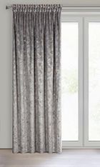 Eurofirany, zasłona zaciemniająca gotowa, na taśmie, Tulia, 135-270 cm, stalowy