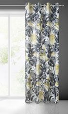 Eurofirany, zasłona zaciemniająca gotowa, nelly, 140-250 cm, grafitowy