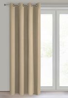 Eurofirany, zasłona zaciemniająca gotowa, Nerisa, 140-250 cm, beżowy