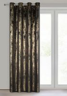 Eurofirany, zasłona zaciemniająca gotowa, Renia, 140-250 cm, czarny