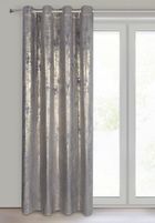 Eurofirany, zasłona zaciemniająca gotowa, Renia, 140-250 cm, stalowy