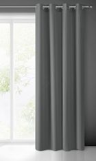 Eurofirany, zasłona zaciemniająca gotowa, Rita, 140-250 cm, grafitowy