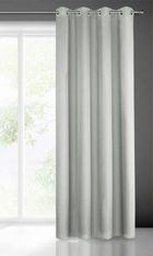 Eurofirany, zasłona zaciemniająca gotowa, Rita, 140-250 cm, stalowy