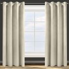 Eurofirany, zasłona zaciemniająca gotowa, Rosa, 140-250 cm, beżowy