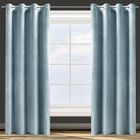 Eurofirany, zasłona zaciemniająca gotowa, Rosa, 140-250 cm, morski