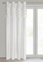 Eurofirany, zasłona zaciemniająca gotowa, Sami, 140-250 cm, biały