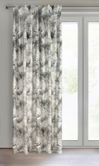 Eurofirany, zasłona zaciemniająca gotowa, Sandy, na taśmie 140-300 cm, stalowy