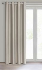 Eurofirany, zasłona zaciemniająca gotowa, Selina, 140-250 cm, ciemno beżowy