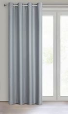 Eurofirany, zasłona zaciemniająca gotowa, Selina, 140-250 cm, szary