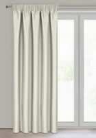 Eurofirany, zasłona zaciemniająca gotowa, Selina, na taśmie, 140-270 cm, kremowy