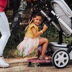 Eve, Kid-Sit, dostawka do wózka z siedziskiem, ruby