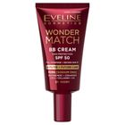 Eveline, Wonder Match, krem BB z SPF50, 01 Ivory, 30 ml