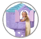 Evi Love, wieża Roszpunki, zestaw z lalką