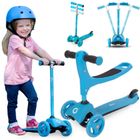 EVO, jeździk i hulajnoga 2w1, jasnoniebieska