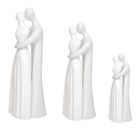 Ewax, para ceramiczna, szaro- biała, 13-12-37 cm