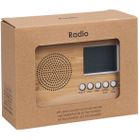 Excellent Houseware, budzik z radiem i termometrem, na baterie