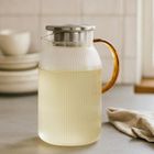Excellent Houseware, dzbanek do herbaty, szklany, Poko, 1,5l