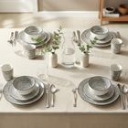 Excellent Houseware, serwis obiadowy, porcelanowy, 16 elementów