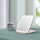 Extralink, lusterko kosmetyczne, rozkładane, różowe USB