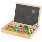 Extralink Toys, tablica dwustronna, magnetyczna, kredowa