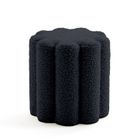 Factory, Moka, pufa dekoracyjna bouclé, 38-40 cm