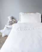 Falbanka, 2-częściowy komplet pościeli bawełnianej, 90-120 cm