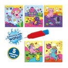 Fantasy. Kolorowanka wodna z pędzelkiem