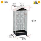 Ferplast, Nota, woliera dla ptaków, 161,5 cm