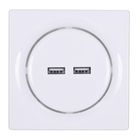 Fibaro, inteligentne gniazdko, USB, białe