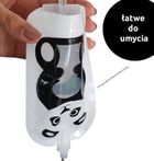 Fill'n Squeeze, Panda, saszetki wielorazowe z podwójnym zipem, 6 szt.